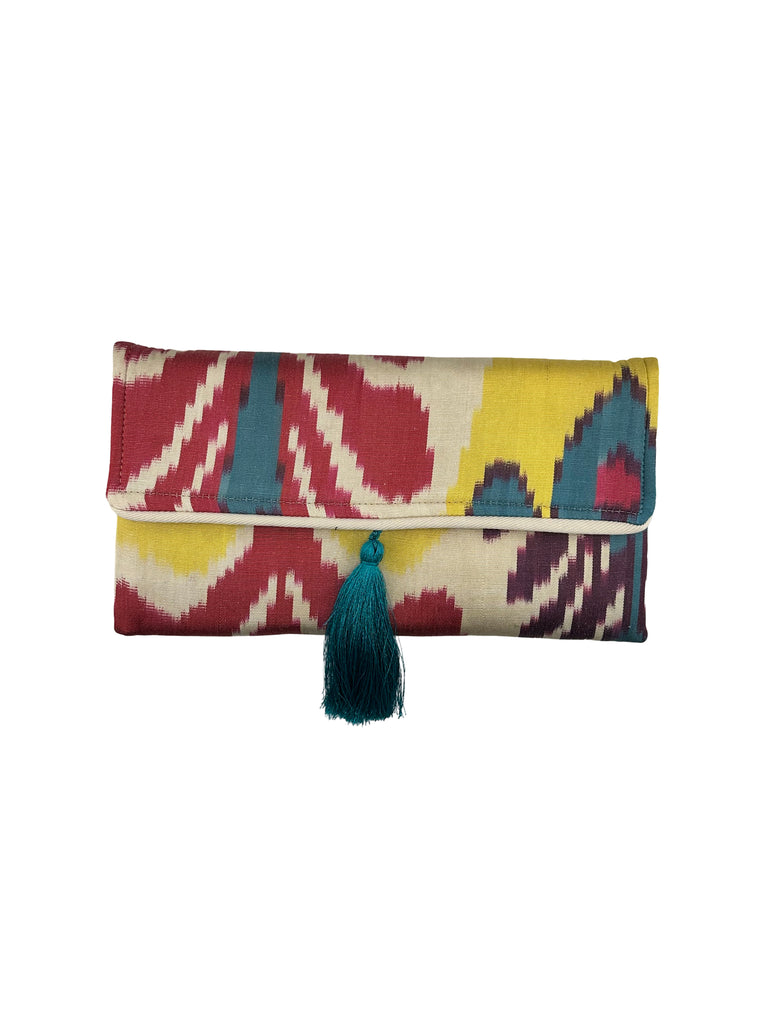 Red Blue and Yellow Kilim