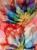 Watercolor Floral Cotton Modal Scarf